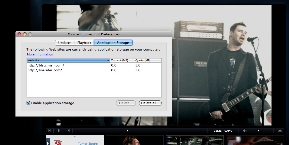 Silverlight 2 Settings